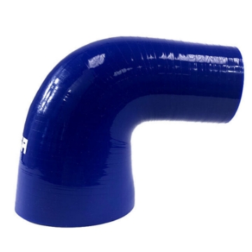 1Pcs 2" To 3" Blue 90 Degree Silicone Hose Coupler 4 layer Polyester