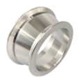 Picture of 1Pcs 3.5" ID to 3" ID Mild Steel Seamless V Band Flange Adapter Universal New
