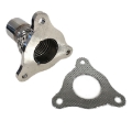 2" I.D. Exhaust Flange Cat Outlet Repair Flex Pipe For 05-11 Cobalt HHR Ion
