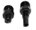 Picture of AN8 X1/4NPS Oil Cooler Adapter For 97-07 4L80E GM Transmission Fittings Black