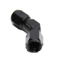 (one) AN4 4AN Female to AN-4 Female 45 Degree Swivel Fuel Oil Gas Line Fitting