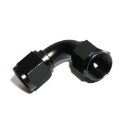 (one piece) AN10 Female to AN10 Female 90°Deg Swivel Fuel Oil Gas Line Fitting