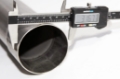 Picture of Universal DIY Stainless Steel Piping 3 Inch X22 Inch Length Exhaust Muffler Stra