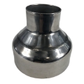 Universal Stainless Steel T201 Exhaust Piping Reducer 2" to 4", 3.5" Length